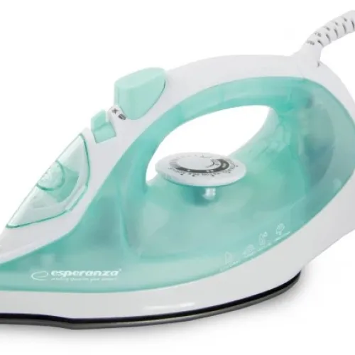 Esperanza EHI005 Steam iron Ceramic soleplate  Green,White 2200 W