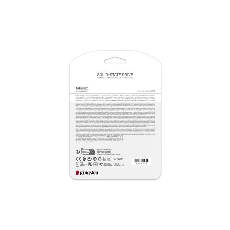 Kingston Technology 4000G NV3 M.2 2280 NVMe SSD Kingston Technology 4000G NV3 M.2 2280 NVMe SSD
