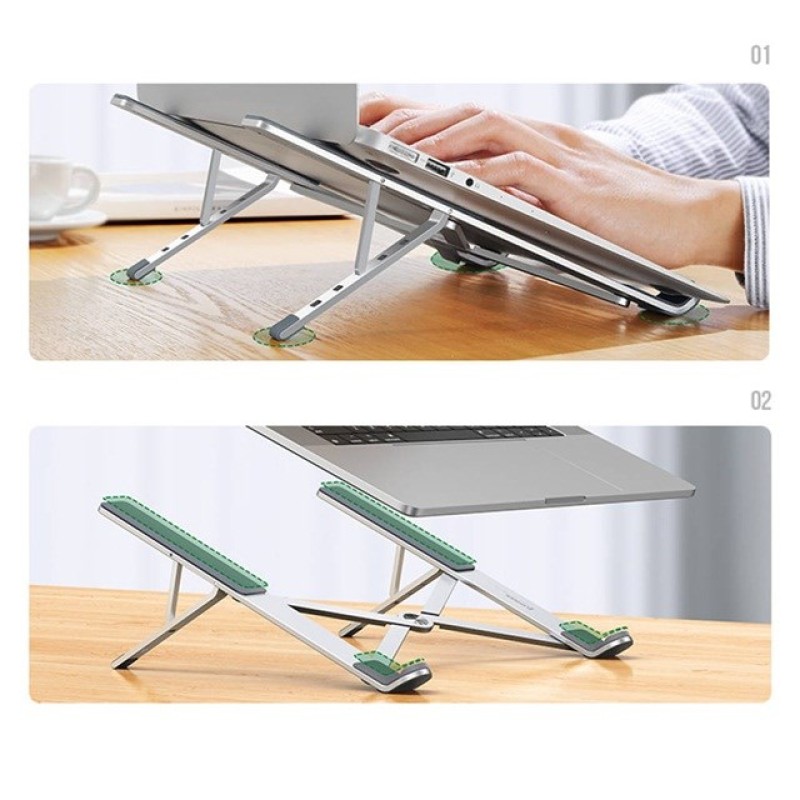 Ugreen LP451 Adjustable Laptop Stand Silver