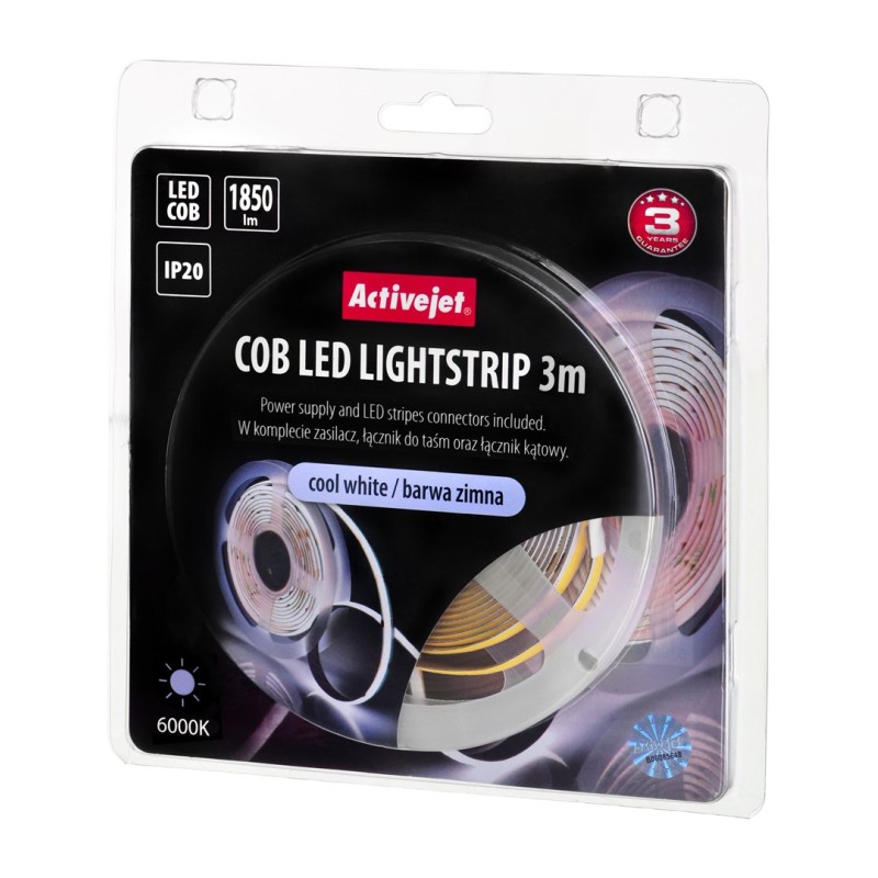 Activejet AJE-COB 3m zim Universal strip light Indoor Activejet AJE-COB 3m zim Universal strip light Indoor