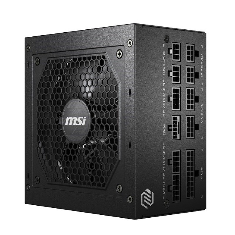 MSI MAG A750GL 750W PCIE5 II 80+ Gold Power Supply (306-7ZP8D11-CE0) MSI MAG A750GL 750W PCIE5 II 80+ Gold Power Supply (306-7ZP8D11-CE0)