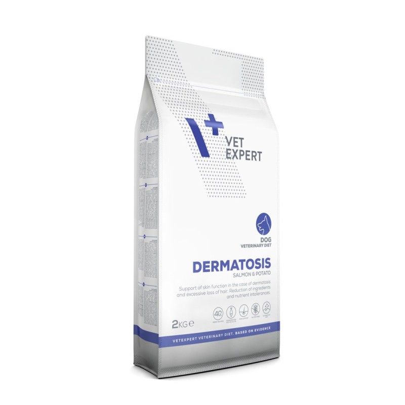 VET EXPERT Veterinary Diet Dermatosis Dog Salmon & Potato - dry dog food - 2 kg VET EXPERT Veterinary Diet Dermatosis Dog Salmon & Potato - dry dog food - 2 kg
