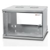 Techly Wall Rack Cabinet 19 6U prof. 450 Grey Assembled Techly Wall Rack Cabinet 19 6U prof. 450 Grey Assembled