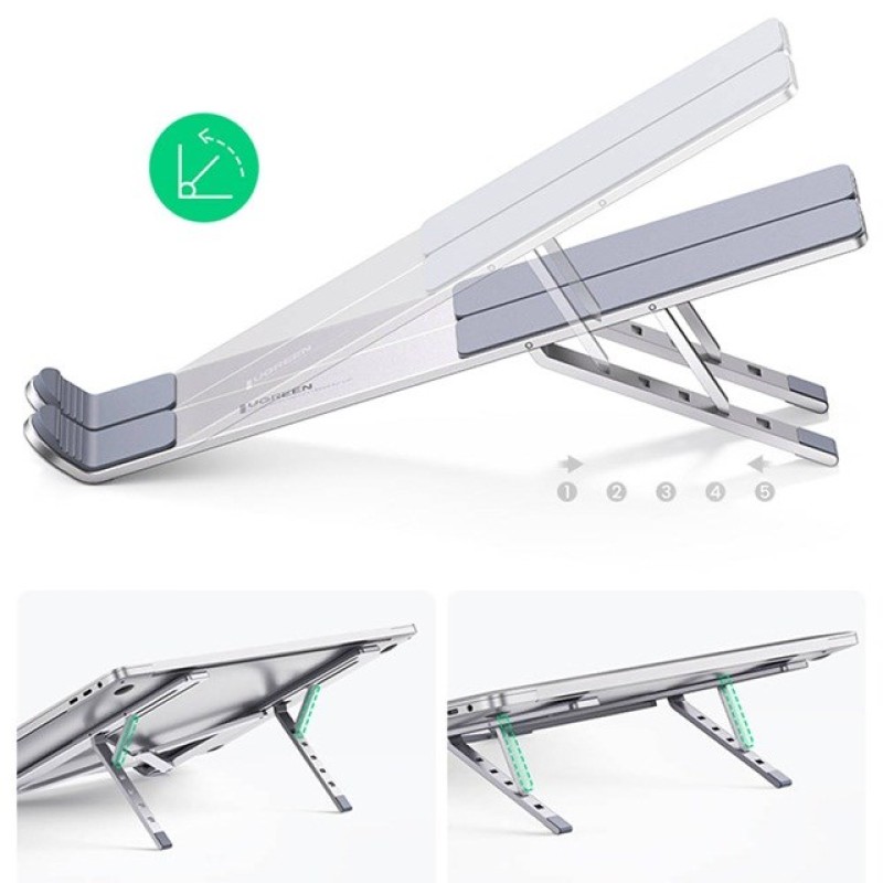 Ugreen LP451 Adjustable Laptop Stand Silver