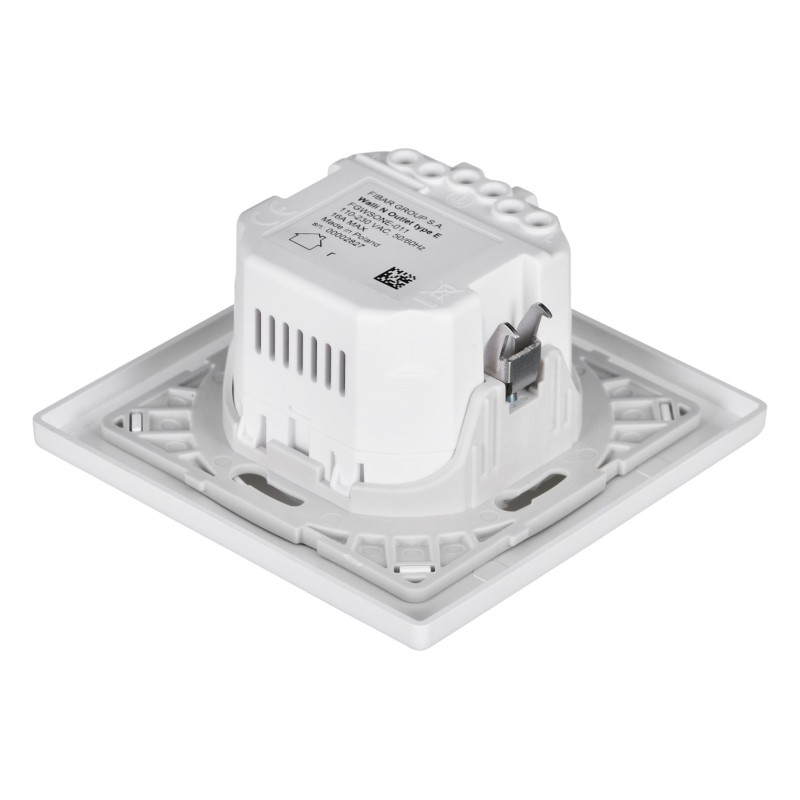 Fibaro Walli N socket-outlet Type E White Fibaro Walli N socket-outlet Type E White