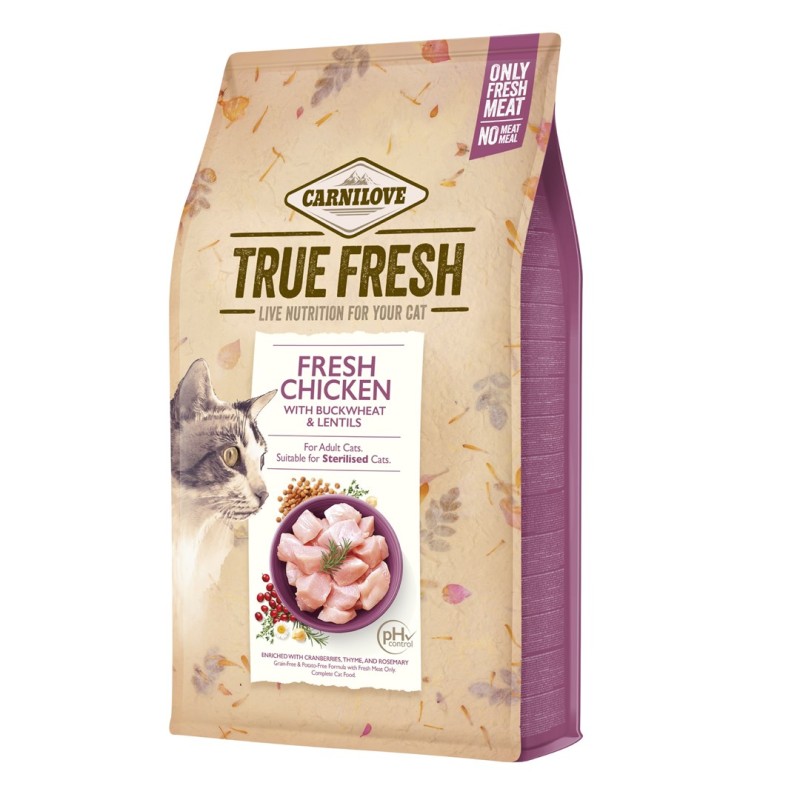 CARNILOVE True Fresh Chicken - dry cat food - 1,8kg CARNILOVE True Fresh Chicken - dry cat food - 1,8kg