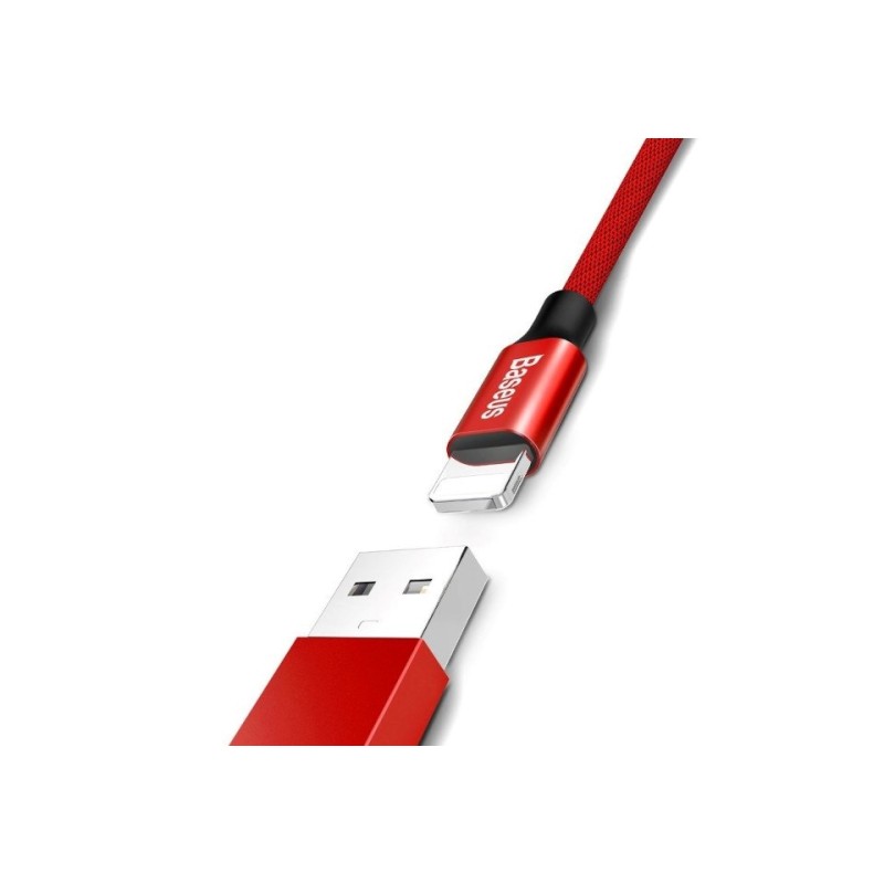 Cable Baseus Yiven Lightning 180 cm 2A - red Cable Baseus Yiven Lightning 180 cm 2A - red
