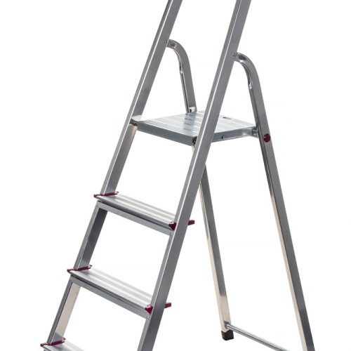 CORDA DOMESTIC ALUMINUM LADDER 4 STEPS 000705 KRAUSE CORDA DOMESTIC ALUMINUM LADDER 4 STEPS 000705 KRAUSE