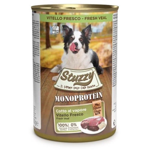 STUZZY Monoprotein Veal - wet dog food - 400 g STUZZY Monoprotein Veal - wet dog food - 400 g