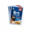 BRIT Premium by Nature Sterilised Plate pouches in sauce mix of flavors - wet food for cats - 12x85g