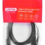 Cable adapter Unitek (C476BK-1M) USB-C (M) - USB-A (F) 10Gbps 60 W