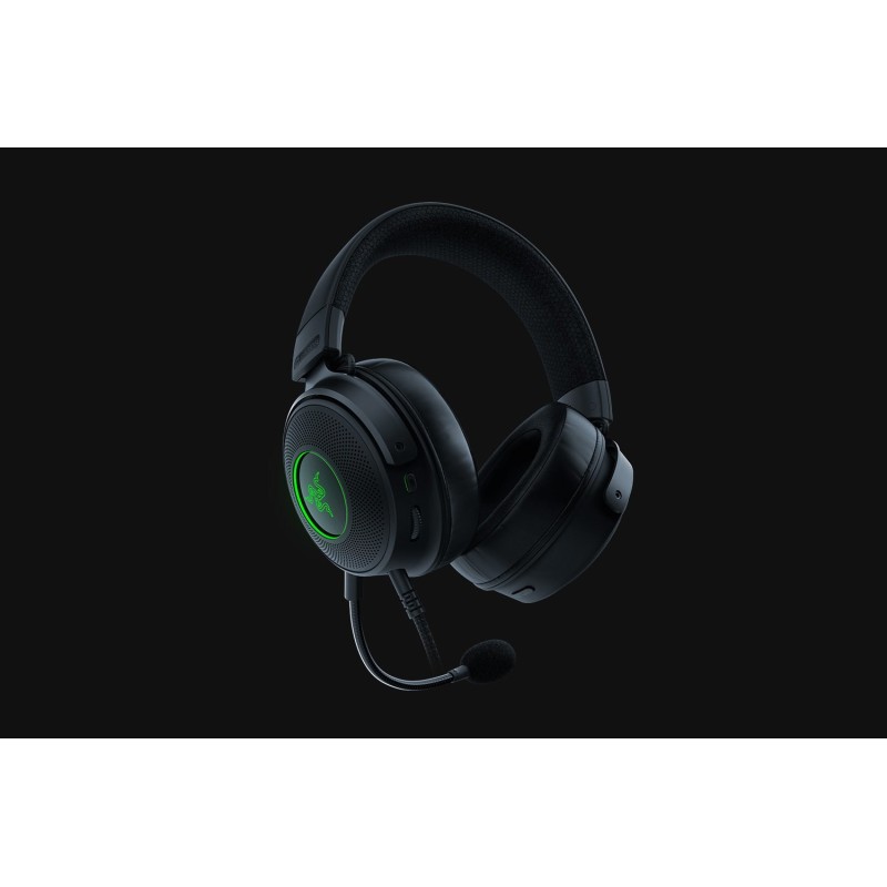Razer Kraken V3 HyperSense Headset Wired Head-band Gaming USB Type-A Black Razer Kraken V3 HyperSense Headset Wired Head-band Gaming USB Type-A Black