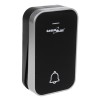 GreenBlue GB157 B Kinetic Battery-free Wireless Dorr Bell, Melodies, Black, Range up to 200m, IP44 GreenBlue GB157 B Kinetic Battery-free Wireless Dorr Bell, Melodies, Black, Range up to 200m, IP44