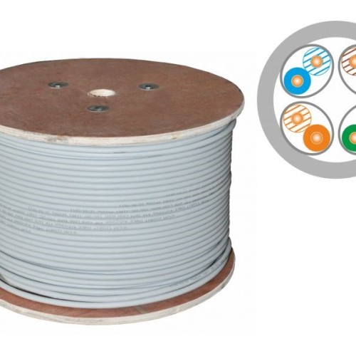ALANTEC U/FTP cat.6A Dca LSOH cable 4x2x23AWG 500m ALANTEC U/FTP cat.6A Dca LSOH cable 4x2x23AWG 500m