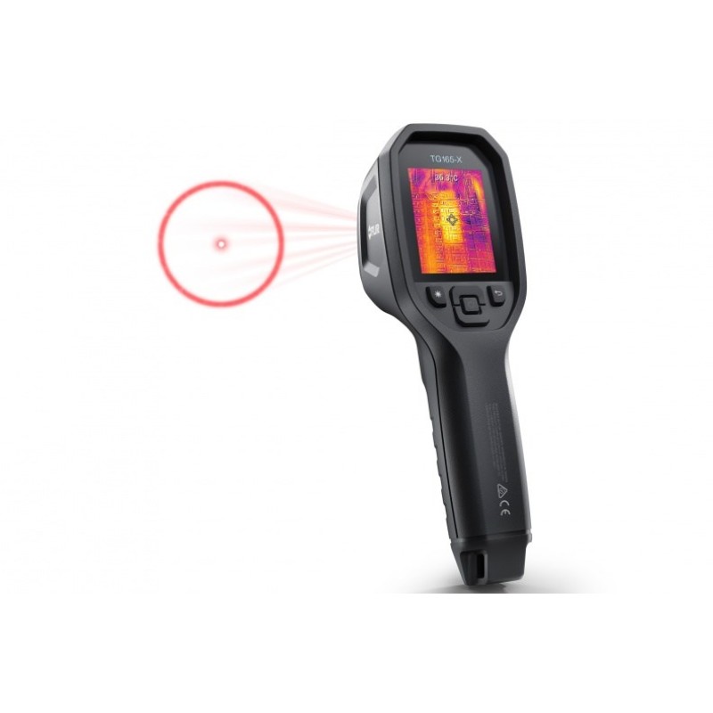 FLIR TG165-X MSX Termocamera -25 fino a +300 °C 80 x 60 Pixel 8.7 Hz MSX®, Luce LED integrata, Fotocamera digitale FLIR TG165-X MSX Termocamera -25 fino a +300 °C 80 x 60 Pixel 8.7 Hz MSX®, Luce LED integrata, Fotocamera digitale