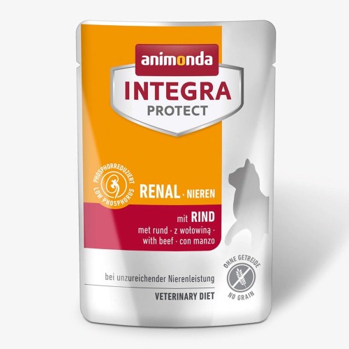 ANIMONDA Integra Protect Renal Nieren with Beef - Wet Food for Cats - 85g ANIMONDA Integra Protect Renal Nieren with Beef - Wet Food for Cats - 85g