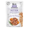 BRIT Care Fillets in Jelly salmon fillets - wet kitten food - 85 g