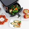 Taurus AF1450XD Single 5 L Stand-alone 1450 W Hot air fryer Black, Stainless steel