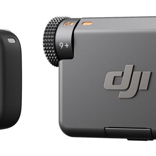 DJI Mic Mini Mounted camera receiver Black
