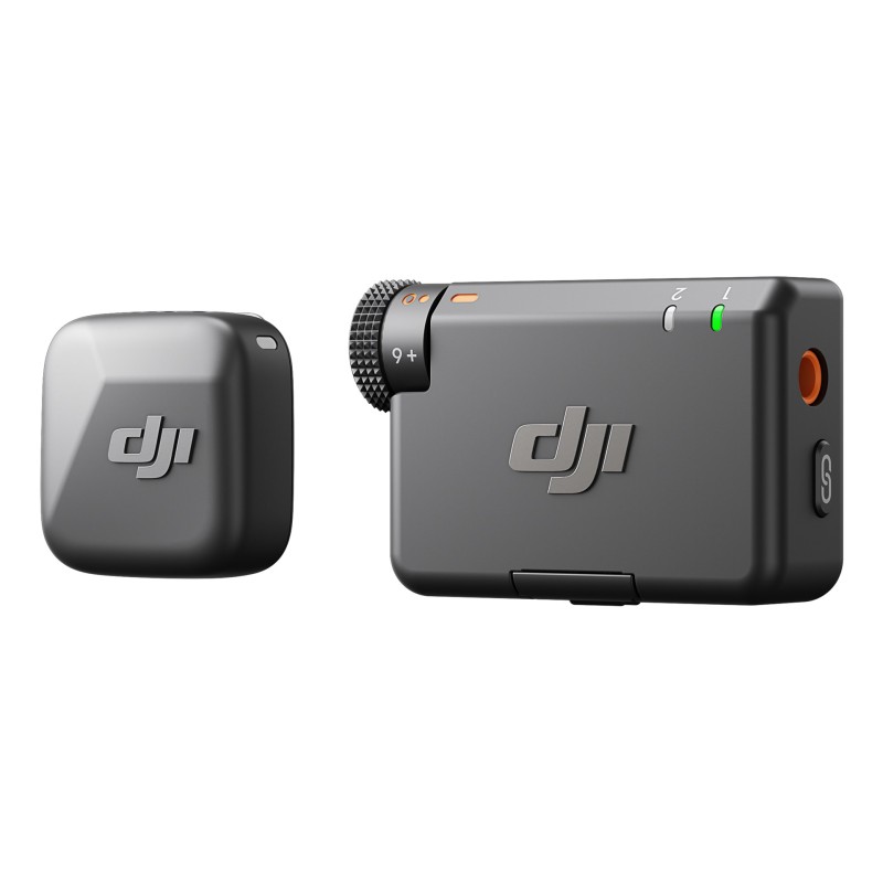 DJI Mic Mini Mounted camera receiver Black