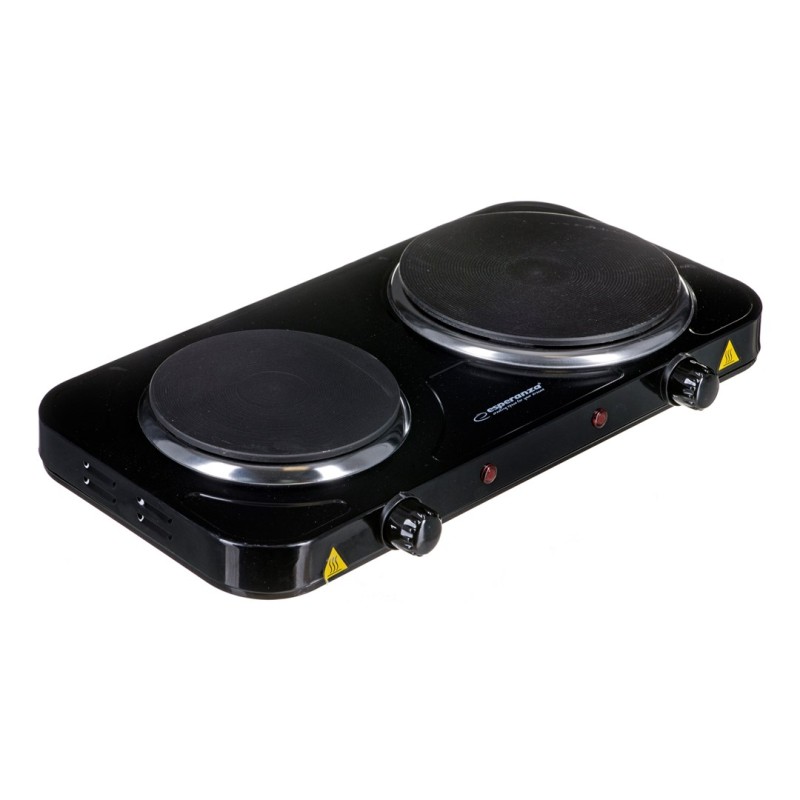 Esperanza EKH014K Electric Stove 2 zone (s), Black Esperanza EKH014K Electric Stove 2 zone (s), Black