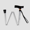 Aluminium folding silver cane - RF-520