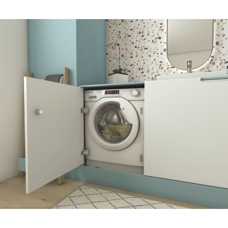 Candy Smart CBW 27D1E-S washing machine Front-load 7 kg 1200 RPM White Candy Smart CBW 27D1E-S washing machine Front-load 7 kg 1200 RPM White