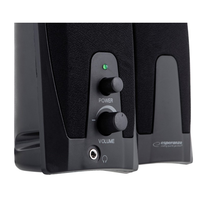 Esperanza EP110 loudspeaker 2-way 6 W Black Wired Esperanza EP110 loudspeaker 2-way 6 W Black Wired