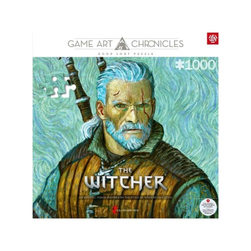 Good Loot Game Art Chronicles Puzzle: The Witcher Geralt & Vincent van Gogh (1000 elements) Good Loot Game Art Chronicles Puzzle: The Witcher Geralt & Vincent van Gogh (1000 elements)
