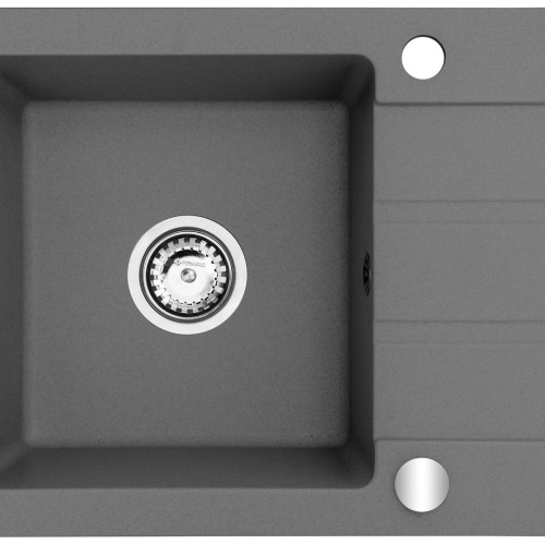 Single-bowl sink with draining board Maidsinks Promo 62x44 1B 1D Single-bowl sink with draining board Maidsinks Promo 62x44 1B 1D