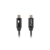 LANBERG CABLE USB 2.0 USB-C M/M 1M QC 4.0