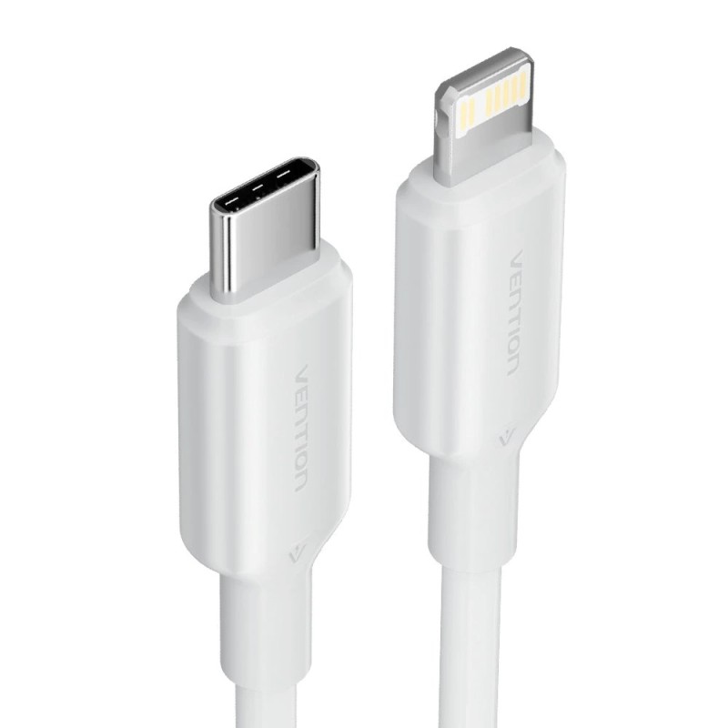 USB-C to Lightning Cable 3A 480Mbps 1m WHITE