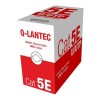 Q-LANTEC KIU5OUTS305Q networking cable 305 m Cat5e U/UTP (UTP) Black