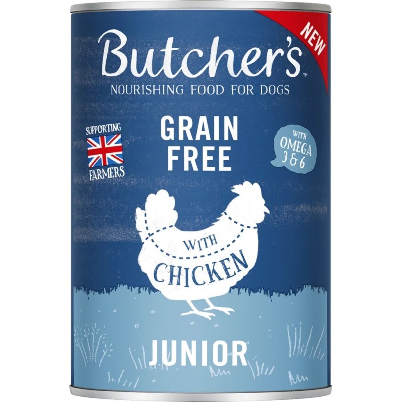BUTCHER'S Original Junior Mega pack mix - wet dog food - 6 x 400g BUTCHER'S Original Junior Mega pack mix - wet dog food - 6 x 400g