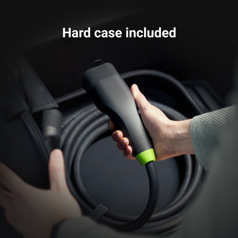 Green Cell EVKABGC01 electric vehicle charging cable Black Type 2 3 5 m Green Cell EVKABGC01 electric vehicle charging cable Black Type 2 3 5 m