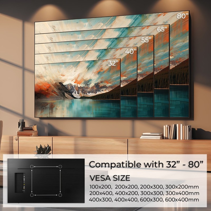 Maclean TV MC-413 Wall Mount Bracket 32