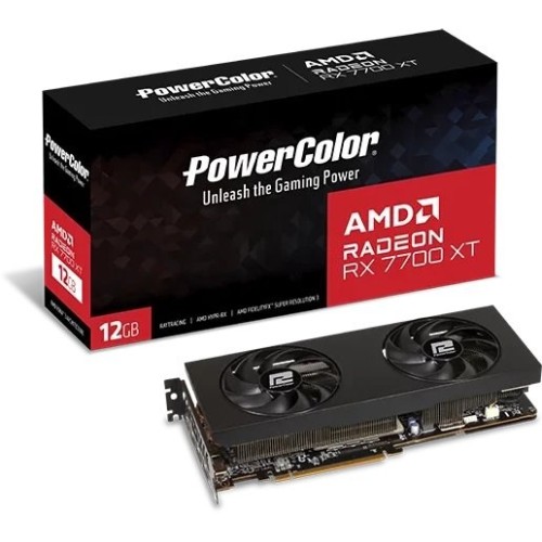 PowerColor RX 7700 XT 12G-P graphics card PowerColor RX 7700 XT 12G-P graphics card