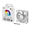 ASUS TUF GAMING TR120 ARGB REVERSE 1-pack White Computer case Air cooler 12 cm ASUS TUF GAMING TR120 ARGB REVERSE 1-pack White Computer case Air cooler 12 cm