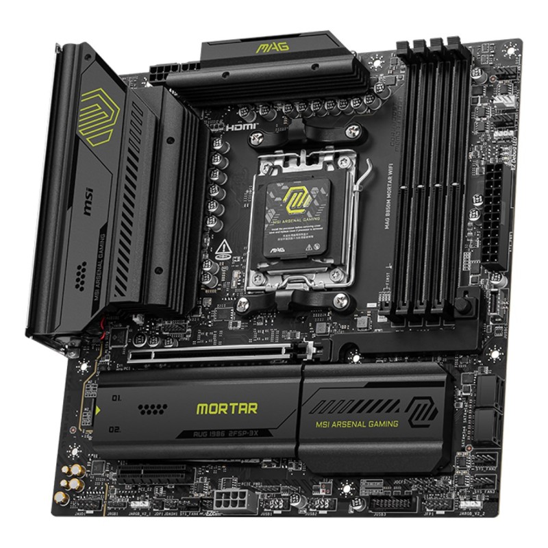 MSI MAG B850M MORTAR WIFI motherboard AMD B850 Socket AM5 micro ATX