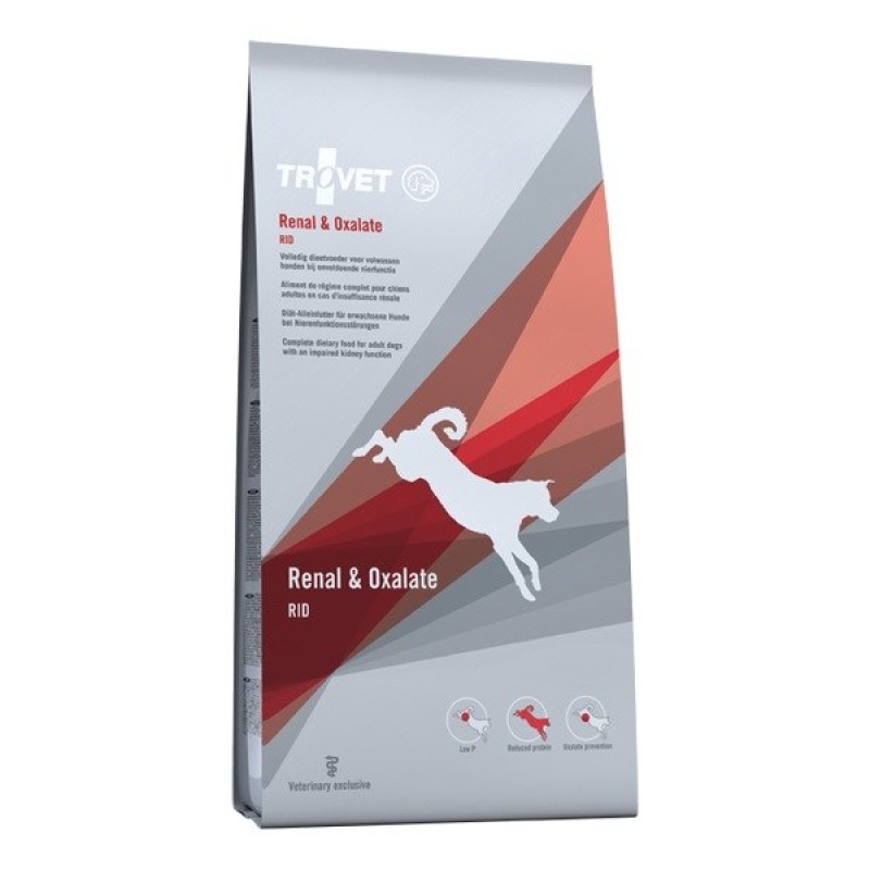 TROVET Renal & Oxalate RID - dry dog food - 12,5kg TROVET Renal & Oxalate RID - dry dog food - 12,5kg