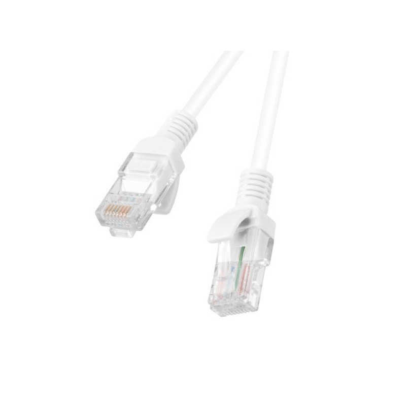 PATCHCORD KAT.6 UTP 1.5M BIAŁY FLUKE PASSED LANBERG 10-PACK PATCHCORD KAT.6 UTP 1.5M BIAŁY FLUKE PASSED LANBERG 10-PACK