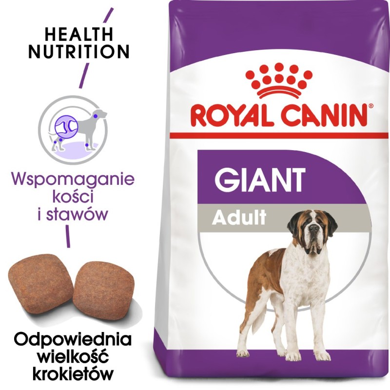 ROYAL CANIN Giant Adult - dry dog food - 15 kg ROYAL CANIN Giant Adult - dry dog food - 15 kg
