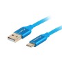 Lanberg CA-USBO-22CU-0010-BL USB cable 1 m USB 2.0 USB C USB A Blue