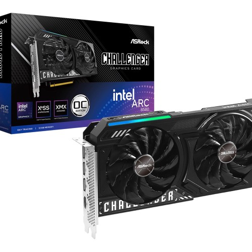 Asrock Intel Arc B580 Challenger 12GB OC Arc A580 GDDR6 Asrock Intel Arc B580 Challenger 12GB OC Arc A580 GDDR6