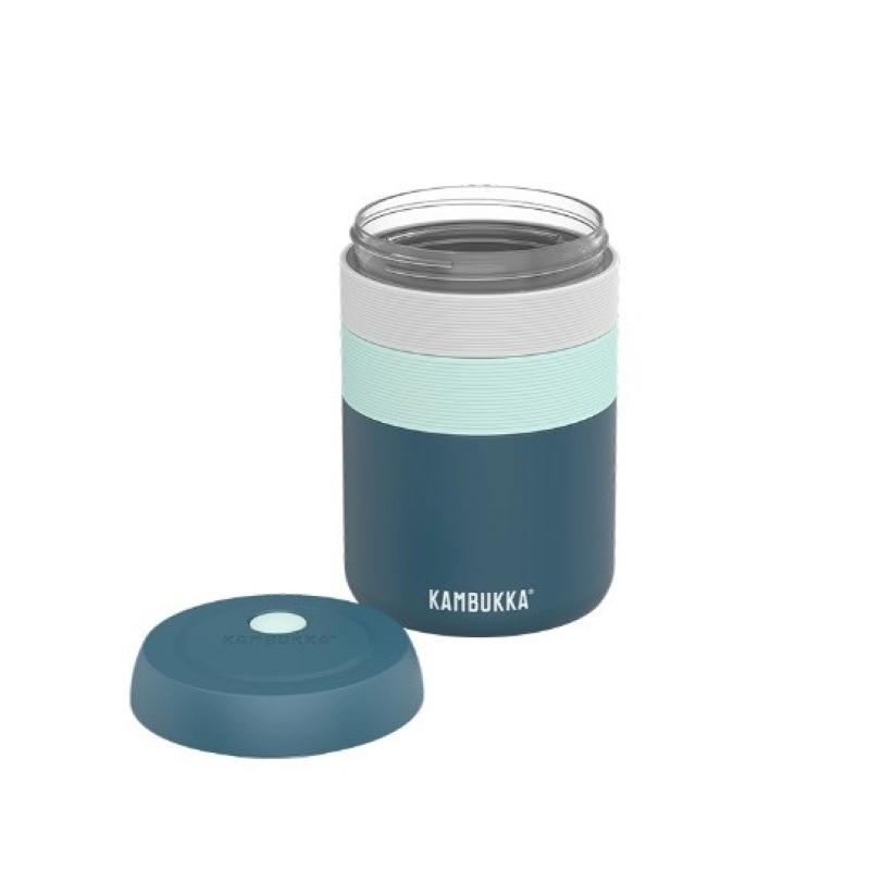 Kambukka Bora Lunch box thermos 600 ml - Blue Kambukka Bora Lunch box thermos 600 ml - Blue