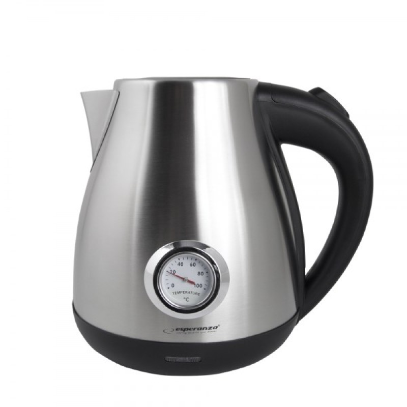 Esperanza EKK029 Electric kettle with a thermometer 1.7 L 2200 W Inox Esperanza EKK029 Electric kettle with a thermometer 1.7 L 2200 W Inox