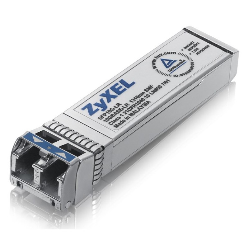 Zyxel SFP10G-LR network transceiver module Fiber optic 10000 Mbit/s SFP+ 1310 nm Zyxel SFP10G-LR network transceiver module Fiber optic 10000 Mbit/s SFP+ 1310 nm