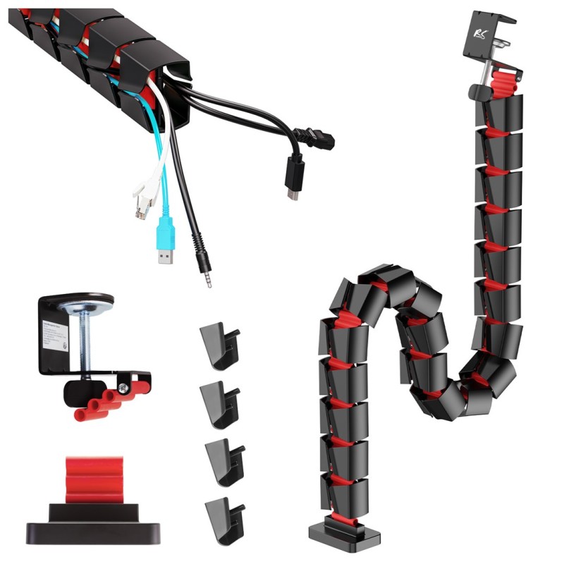 NANO RS DESK CABLE ORGANIZER / CABLE GRILLE RS125 NANO RS DESK CABLE ORGANIZER / CABLE GRILLE RS125