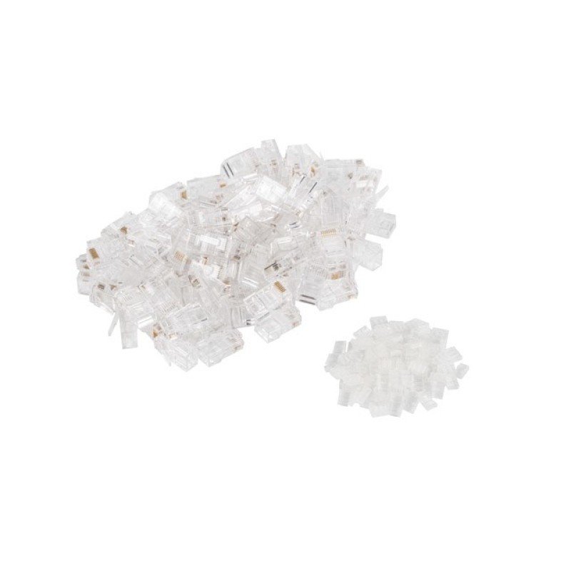 Lanberg PLU-6000 wire connector RJ-45 Transparent Lanberg PLU-6000 wire connector RJ-45 Transparent