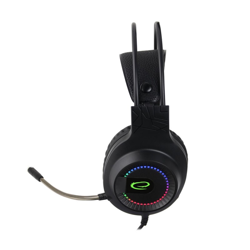 Esperanza EGH7100 Headphones with microphone Headband Black Esperanza EGH7100 Headphones with microphone Headband Black